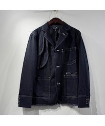 SYU.HOMME/FEMM | 【SYU.】Denim 3B-Jkt(テーラードジャケット)
