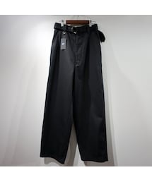 SYU.HOMME/FEMM | 【SYU.】New skater pants wide - black(その他パンツ)