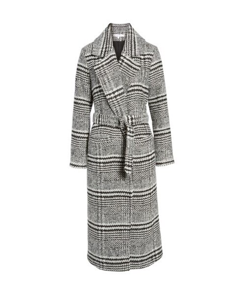 Lovers + Friends(ラヴァーズフレンズ)の「Women's Lovers + Friends Sabra Longline Plaid Coat(ジャケット/アウター・レディース・Black・Small)」の5枚目の写真