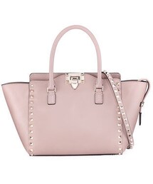 VALENTINO GARAVANI | Valentino Garavani Rockstud Small Leather Shopper Tote Bag(トートバッグ)
