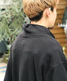 MONITALY（モニタリー）の「別注モックネック フリースプルオーバー