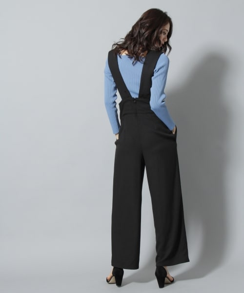 Andemiu（アンデミュウ）の「オールインワン（ワンピース/ドレス・チェック/グレー/ブラック）」の3枚目の写真