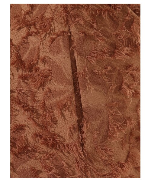 FRAY I.D（フレイアイディー）の「ニットジャガードコンビワンピース  