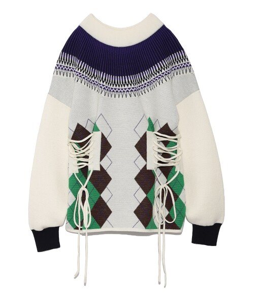 FURFUR（ファーファー）の「ノルディックアーガイルセーター