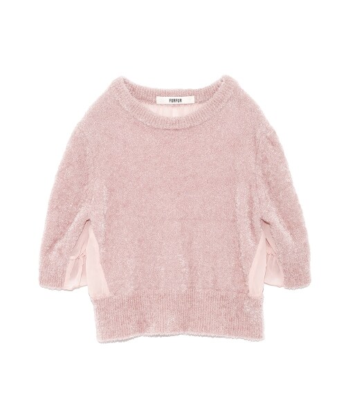 シフォンコンビプルオーバー furfur FURFUR（ファーファー）の「シフォンコンビプルオーバー（プルオーバー