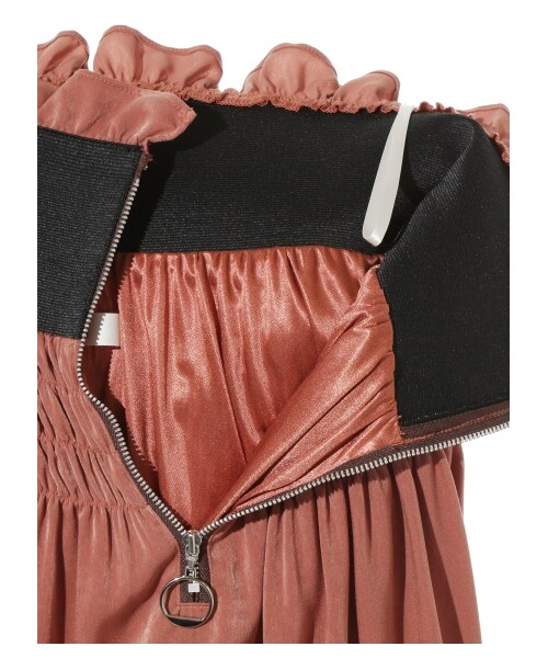 FURFUR（ファーファー）の「ハイウエストシアースカート（フレア  