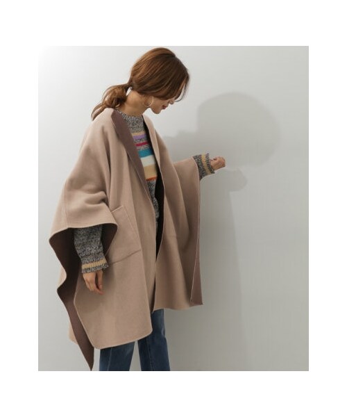 URBAN RESEARCH ウールポンチョ URBAN RESEARCH DOORS（アーバンリサーチドアーズ）の「C-ro