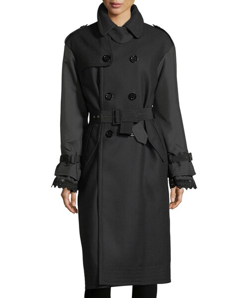 MONCLER（モンクレール）の「Moncler Susanne Mixed-Media Belted