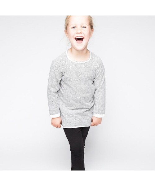 cache cache(カシュ カシュ)の「MINGO. long sleeve(dot)(Tシャツ/カットソー・キッズ・その他)」の1枚目の写真