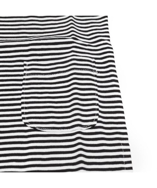 cache cache(カシュ カシュ)の「MINGO. long sleeve(B/W stripes)(Tシャツ/カットソー・キッズ・その他)」の3枚目の写真