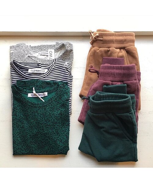 cache cache（カシュ カシュ）の「MINGO.　loosefitjogger(emerald)（その他パンツ・キッズ・その他）」の3枚目の写真