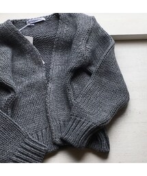 cache cache | MINGO.　cardigan　(grey)(カーディガン/ボレロ)