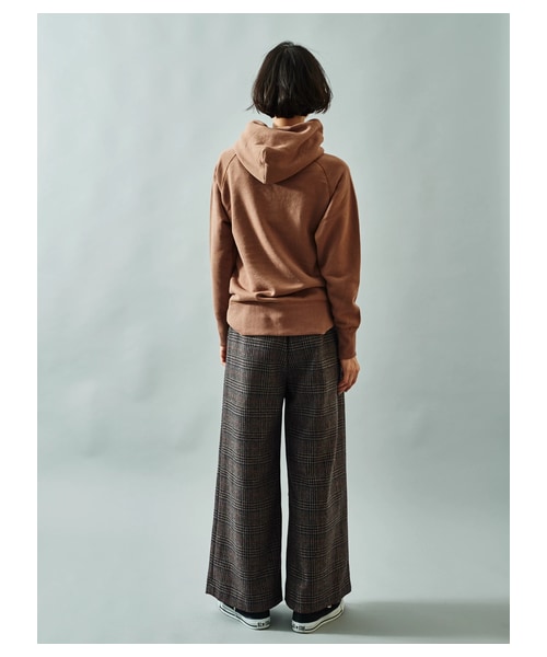GARAGE OF GOOD CLOTHING（ガレージオブグッドクロージング）の「チェックワイドパンツ（パンツ・オフホワイト/ブラウン・36/38）」の7枚目の写真