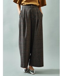 GARAGE OF GOOD CLOTHING | チェックワイドパンツ(パンツ)