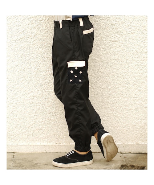 NIRAME.CO（ニラメッコ）の「トランポリンぱんつ　～BLK×星～（その他パンツ・メンズ・その他）」の4枚目の写真