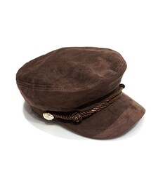 flower | suede casquette～ｽｴｰﾄﾞｷｬｽｹｯﾄ(キャスケット)