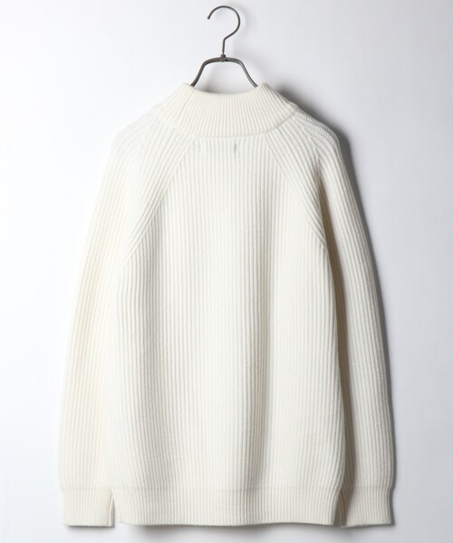 RAGEBLUE（レイジブルー）の「ハイネックニット（トップス・ホワイト/ブラック/ブルー系/パープル）」の5枚目の写真