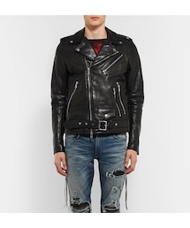 AMIRI（アミリ）の「AMIRI Rider Slim-Fit Tasselled Leather
