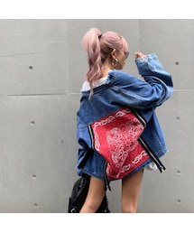 no brand | BIGデニジャケ｢バンダナ｣(デニムジャケット)