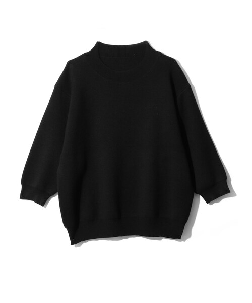 GRL（グレイル）の「ボトルネックニットトップス（ニット/セーター・レディース・キャメル/ブラック/レッド/グリーン/オフホワイト・M）」の3枚目の写真