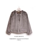 Sheson | Sheson(シーズン)セレクト ファーノーカラージャケット(Other outerwear)