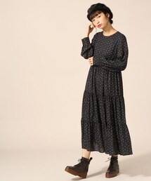 LOWRYS FARM | ★WEB先行予約アイテム★ＪＺドットティアードワンピース(ワンピース/ドレス)