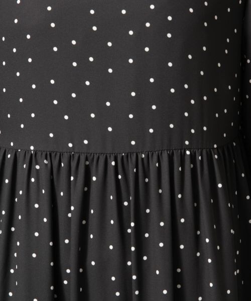 LOWRYS FARM（ローリーズファーム）の「★WEB先行予約アイテム★ＪＺドットティアードワンピース（ワンピース/ドレス・ブラック/ブラウン）」の9枚目の写真