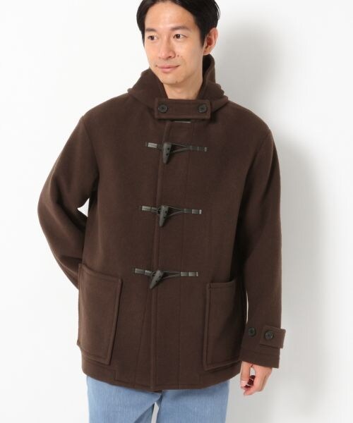 GLOBAL WORK（グローバルワーク）の「メリノウールダッフルコート