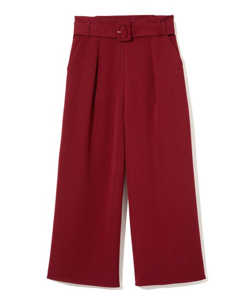 GRL（グレイル）の「ベルト付ワイドパンツ（その他パンツ・レディース・キャメル/ブラック/ブラウン/ボルドー/ベージュ/マスタード/グレー・M）」の7枚目の写真