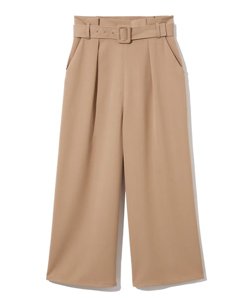 GRL（グレイル）の「ベルト付ワイドパンツ（その他パンツ・レディース・キャメル/ブラック/ブラウン/ボルドー/ベージュ/マスタード/グレー・M）」の5枚目の写真