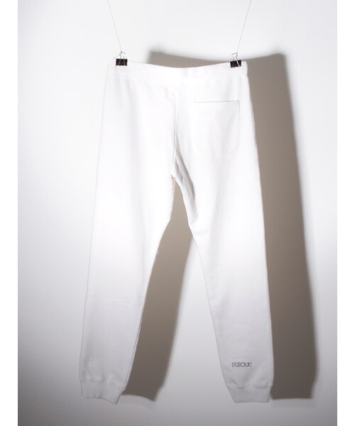 MIG HOUSE（エムアイジーハウス）の「EGSOLID BASIC LOUNGE SWEAT PANTS IN White（その他パンツ・レディース・ホワイト・S/M/L）」の2枚目の写真