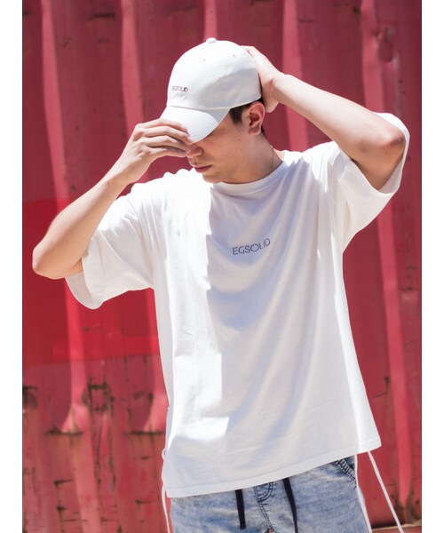 MIG HOUSE（エムアイジーハウス）の「EGSOLID BASIC CAP IN White（キャップ・レディース・ホワイト・FREE）」の3枚目の写真