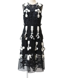VIVIENNE TAM フラワーラメ ドレス 20171012151218522_215.jpg