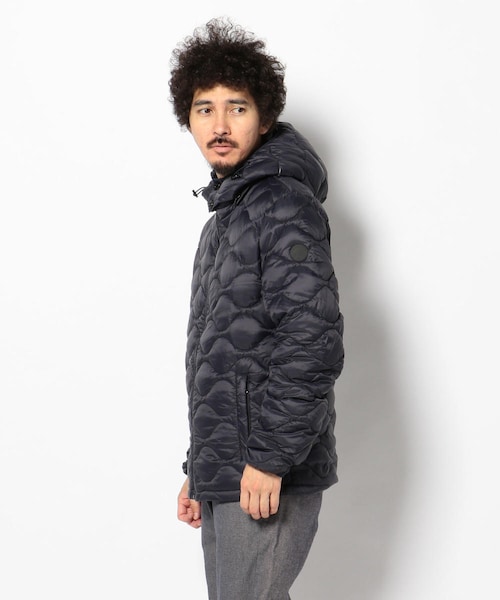 DSTREZZED(ディストレス)の「フードダウンブルゾン/DSTREZZED(ディストレス)(ジャケット/アウター・メンズ・ORANGE/NAVY/CAMO・M/L/S)」の4枚目の写真