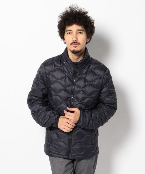 DSTREZZED(ディストレス)の「フードダウンブルゾン/DSTREZZED(ディストレス)(ジャケット/アウター・メンズ・ORANGE/NAVY/CAMO・M/L/S)」の3枚目の写真