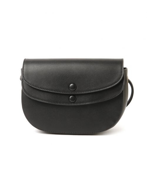 studio CLIP（スタディオクリップ）の「2フラップパスケース付きショルダーバッグ（バッグ・シルバー/ブラック/ベージュ）」の4枚目の写真