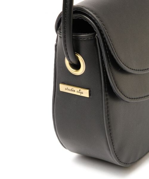 studio CLIP（スタディオクリップ）の「2フラップパスケース付きショルダーバッグ（バッグ・シルバー/ブラック/ベージュ）」の11枚目の写真