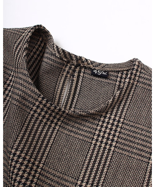 45R（フォーティファイブアール）の「ウール2WAYストレッチワンピース  