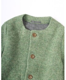 極美品45R シェットランド二重天竺ボレロ 極美品45R シェットランド二重天竺ボレロ - メルカリ