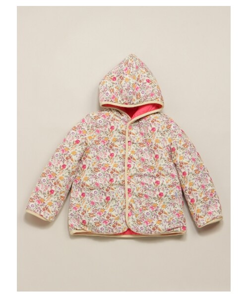 Hakka ピンク キッズコート リバーシブル中綿コート ☆美品☆HAKKA KIDS コート ハッカキッズ リバーシブル中綿ジャケット