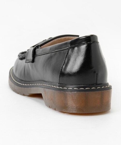 MAJESTIC LEGON（マジェスティックレゴン）の「【amelier】タッセル付ローファー（シューズ・レディース・ブラック/ブラウン・M/L）」の6枚目の写真