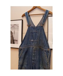 40's 大戦 デッドストック オーバーオール 1940'S DEAD ROUGH WEAR DENIM OVERALLS 40X32 - ROCK-A-HULA