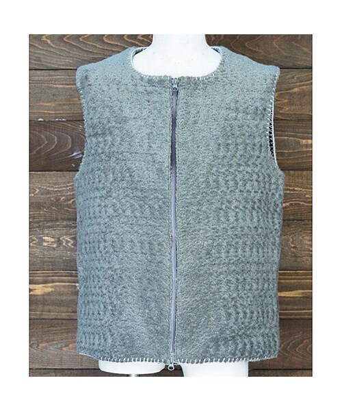 masterkey（マスターキー）の「SELLFISH（ベスト・メンズ・ベージュ/グレー/ブラック・1/2）」の3枚目の写真