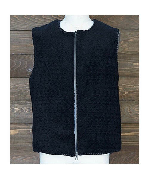 masterkey（マスターキー）の「SELLFISH（ベスト・メンズ・ベージュ/グレー/ブラック・1/2）」の2枚目の写真