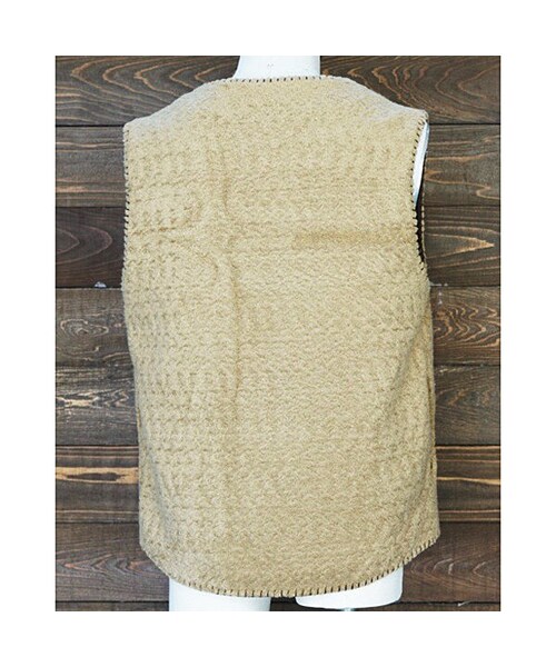 masterkey（マスターキー）の「SELLFISH（ベスト・メンズ・ベージュ/グレー/ブラック・1/2）」の6枚目の写真