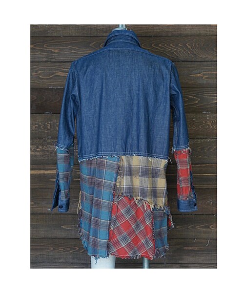 masterkey（マスターキー）の「WORKERS（シャツ/ブラウス・メンズ・ブルー・1/2）」の2枚目の写真