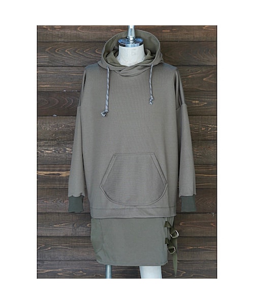 masterkey（マスターキー）の「WONDER（パーカー・メンズ・ブラック/グリーン・1/2）」の2枚目の写真