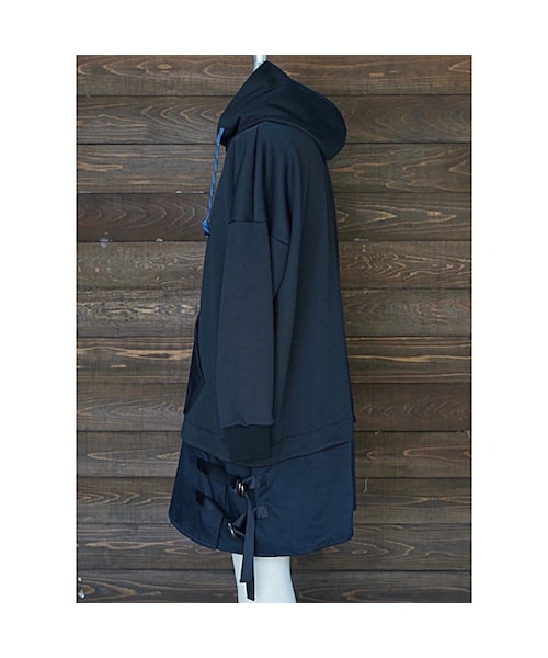 masterkey（マスターキー）の「WONDER（パーカー・メンズ・ブラック/グリーン・1/2）」の3枚目の写真