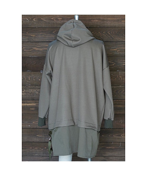 masterkey（マスターキー）の「WONDER（パーカー・メンズ・ブラック/グリーン・1/2）」の6枚目の写真