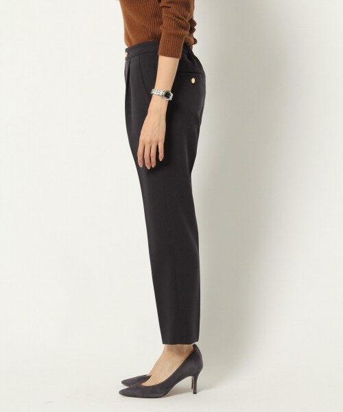 BABYLONE（バビロン）の「ＴＲシガレットＰＴ（パンツ・ベージュ/ネイビー）」の10枚目の写真